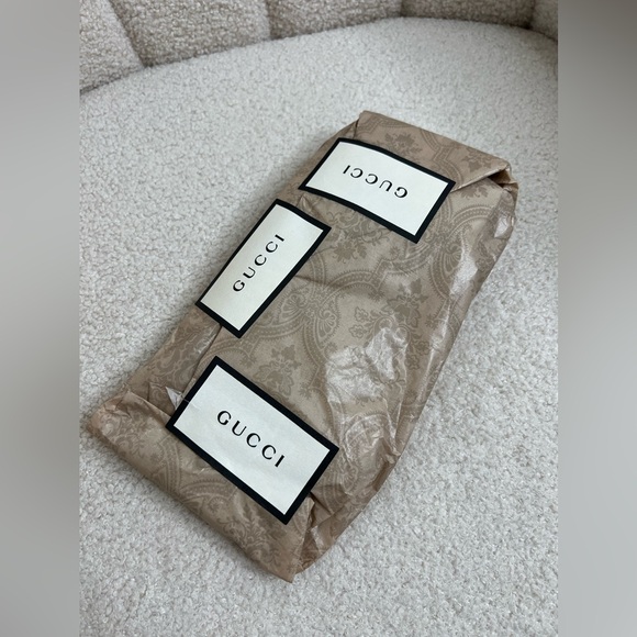 Gucci socks with lurex brand new logo monogram Supreme GG shimmer - Picture 6 of 7